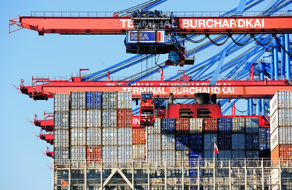 1722 1081 Bilder Von Der Hafenarbeit Containerhafen Hamburg Burchardkai Container Terminal Burchardkai Ctb Bild 13 Bildarchiv Hamburg Christoph U Bellin