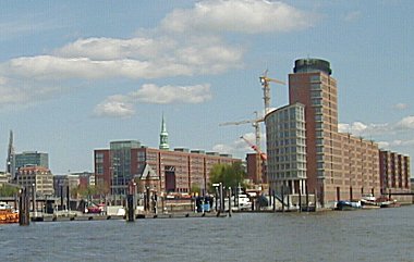 Hamburg Freihafen Speicherstadt 