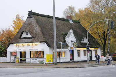 1545 Reetdachhaus - historisches Gebäude Luruper Hauptstrasse - Lüttkamp.
